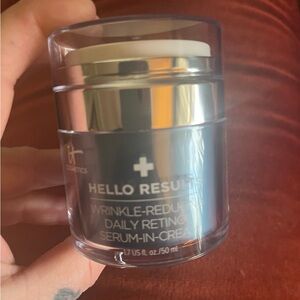 HELLO RESULTS WRINKLE-REDUCING DAILY RETINOL SERUM-IN-CREAM